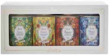 ◆Harrods◆Celebration Gift Set◆ティーセット Harrods Seasonal Tea Celebration Gift Set - 4 x 50g : Amazon